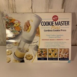 Cookie Master Cordless Cookie Press